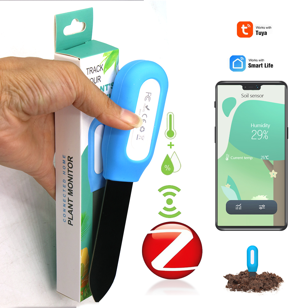 Smart Garden Zigbee - مستشعر التربة زيجبي الذكي للمنزل والحديقة