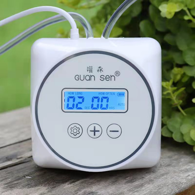 Smart Garden Project - نظام مؤقت لمضخة مياه الري بالتنقيط