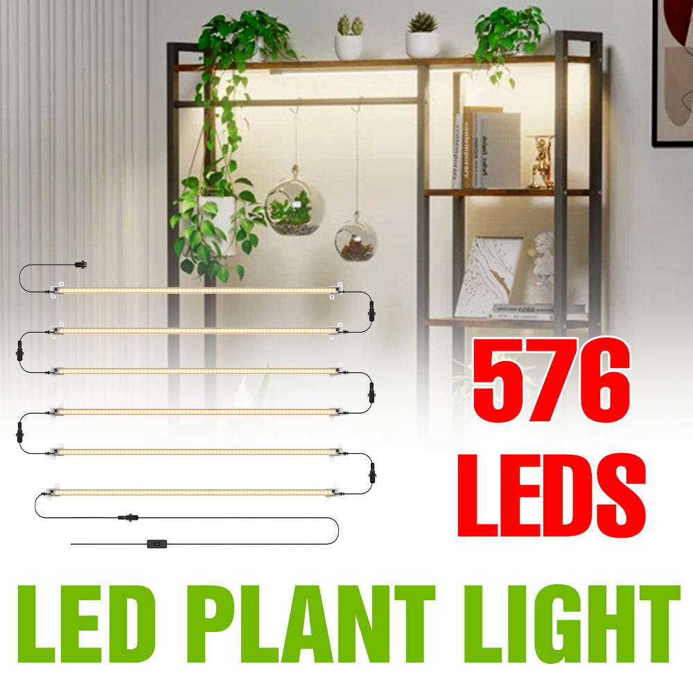 Led Plant Light Strip - 12 رئيس LED تنمو شرائط مصباح