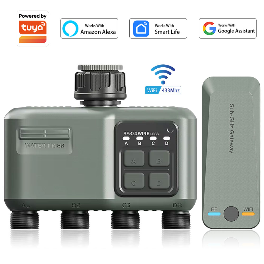 Smart Garden Project - مؤقت ري رقمي قابل للبرمجة بـ