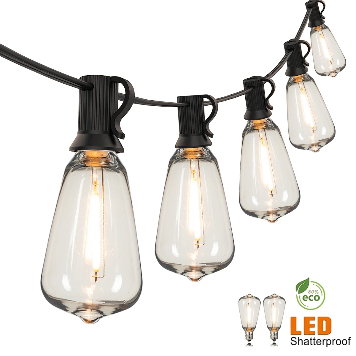 Smart Garden Light - سلسلة أضواء ST38 بقابس أمريكي 110
