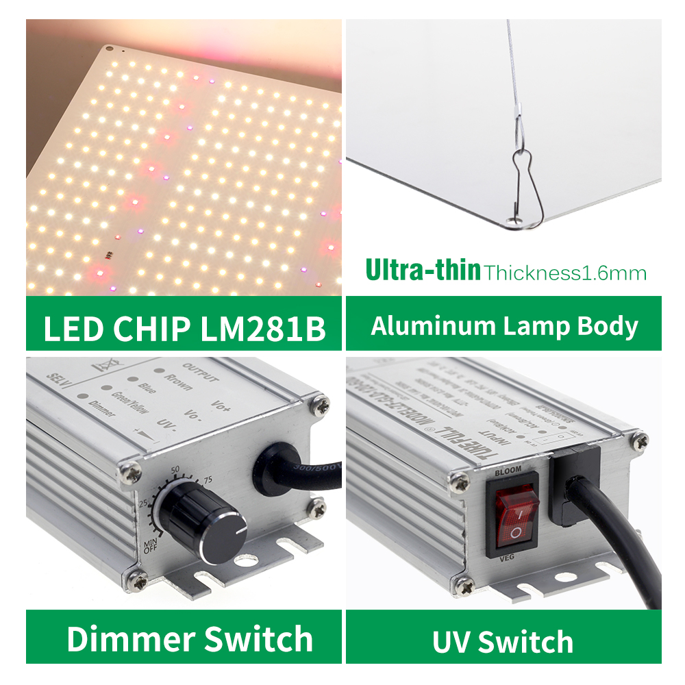ضوء نمو النباتات الداخلية 120  - مراجعة Led Plant Light Strip وسعره