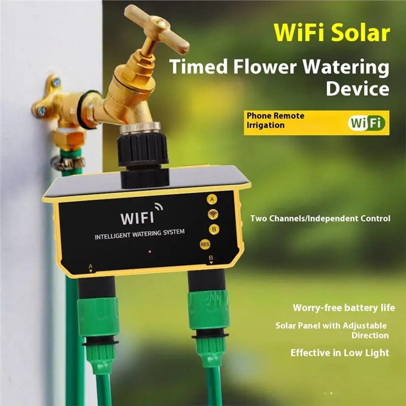 وحدة تحكم بالري بالطاقة الشمسي - مراجعة Smart Garden Products وسعره