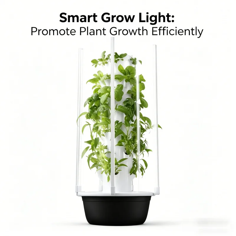 برج زراعة مائية ذكي بخمس طبقات - مراجعة Smart Garden Light وسعره