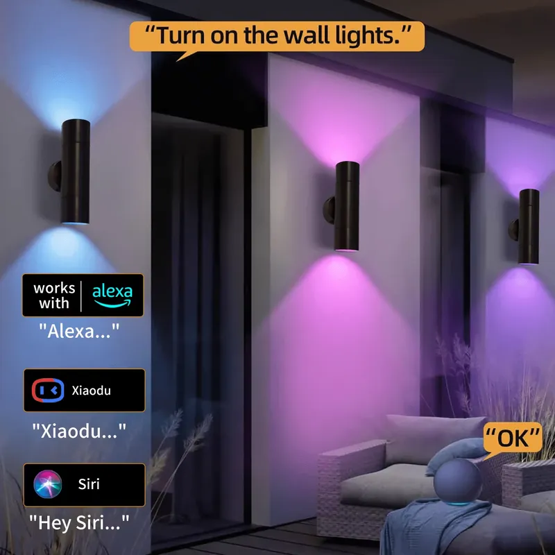 مصباح جداري خارجي LED من النحا - مراجعة Smart Garden Light وسعره