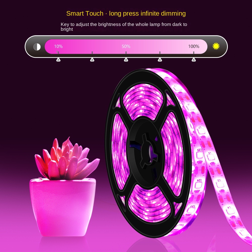 5 متر LED تنمو شرائط مصباح الط - مراجعة Led Plant Light Strip وسعره