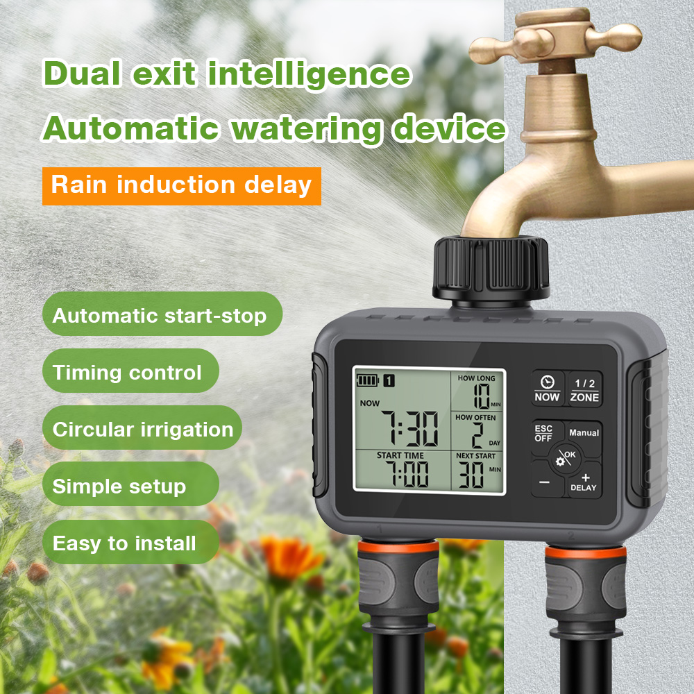مؤقت ري أوتوماتيكي ذكي بـ 1/2/ - مراجعة Smart Garden Monitoring System وسعره