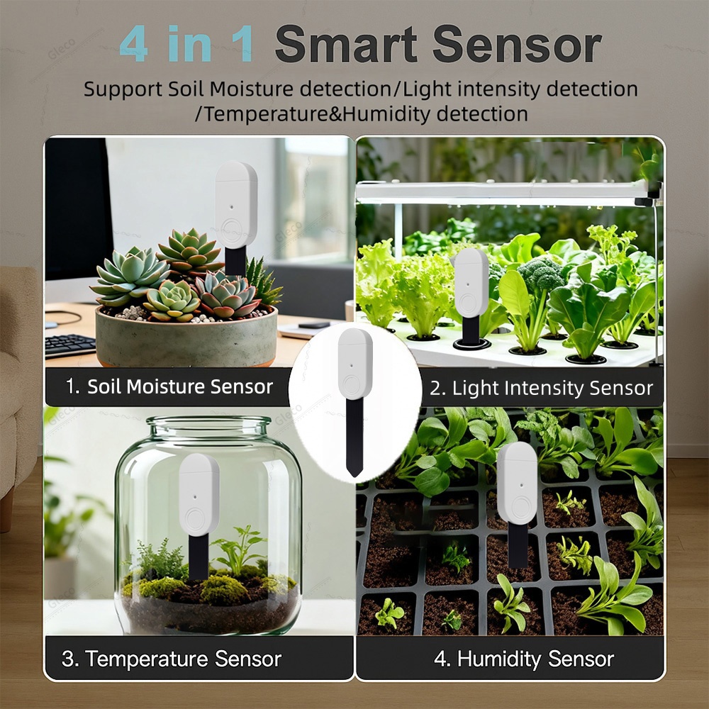 مستشعر 4 في 1 لقياس رطوبة التر - مراجعة Smart Garden Light وسعره