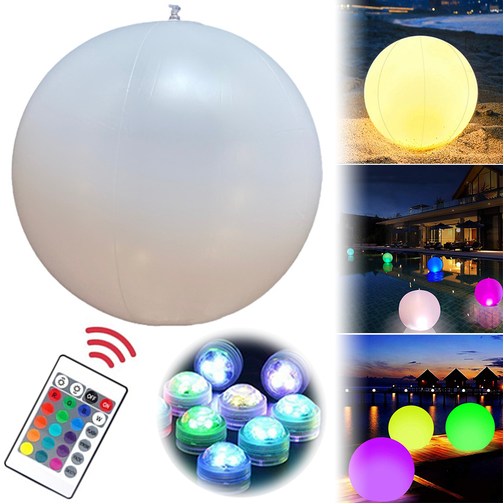 1-4 قطع أضواء عائمة للمسبح بـ1 - مراجعة Smart Garden Light وسعره