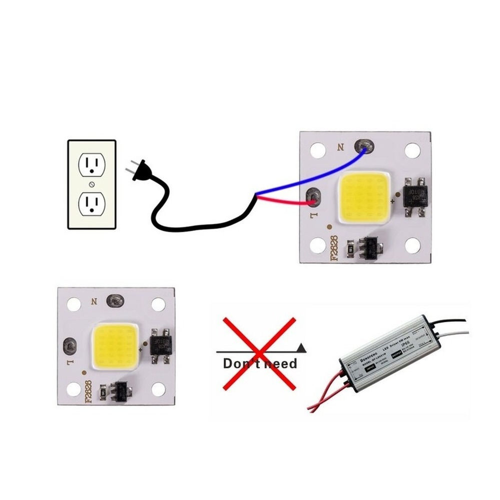 10 واط COB وحدة 220 فولت LED ر - مراجعة Smart Garden Light وسعره