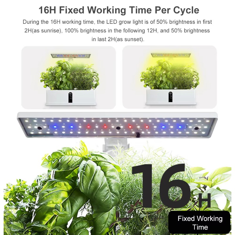 نظام زراعة مائية ذكي بـ 9 وحدا - مراجعة Smart Garden Light وسعره