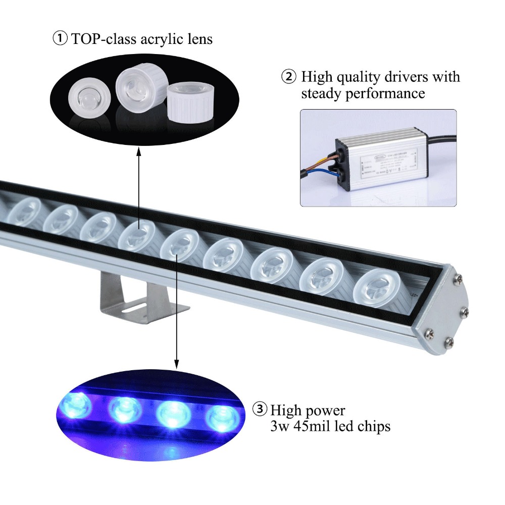 54 واط 81 واط 108 واط LED مصبا - مراجعة Led Plant Light Strip وسعره
