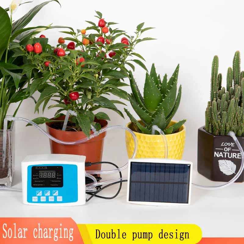 نظام الري بالطاقة الشمسية للحد - مراجعة Smart Garden Project وسعره